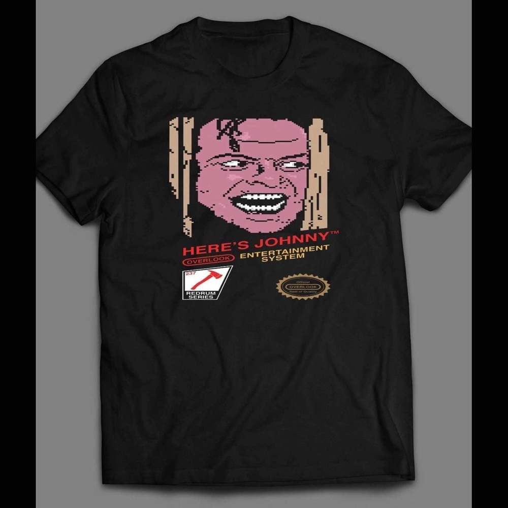 Here comes Johnny video game movie shirt